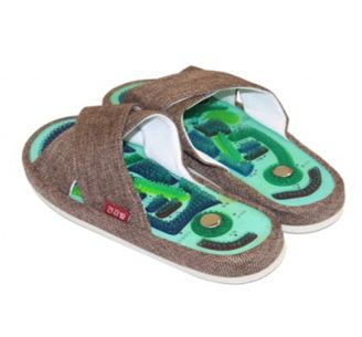  Double Straped Sole Massager Slipper (Men)